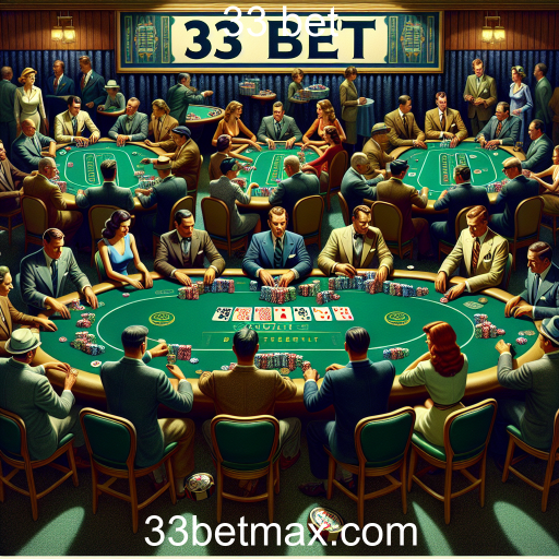 Descubra o Fascinante Mundo do Poker na 33 Bet